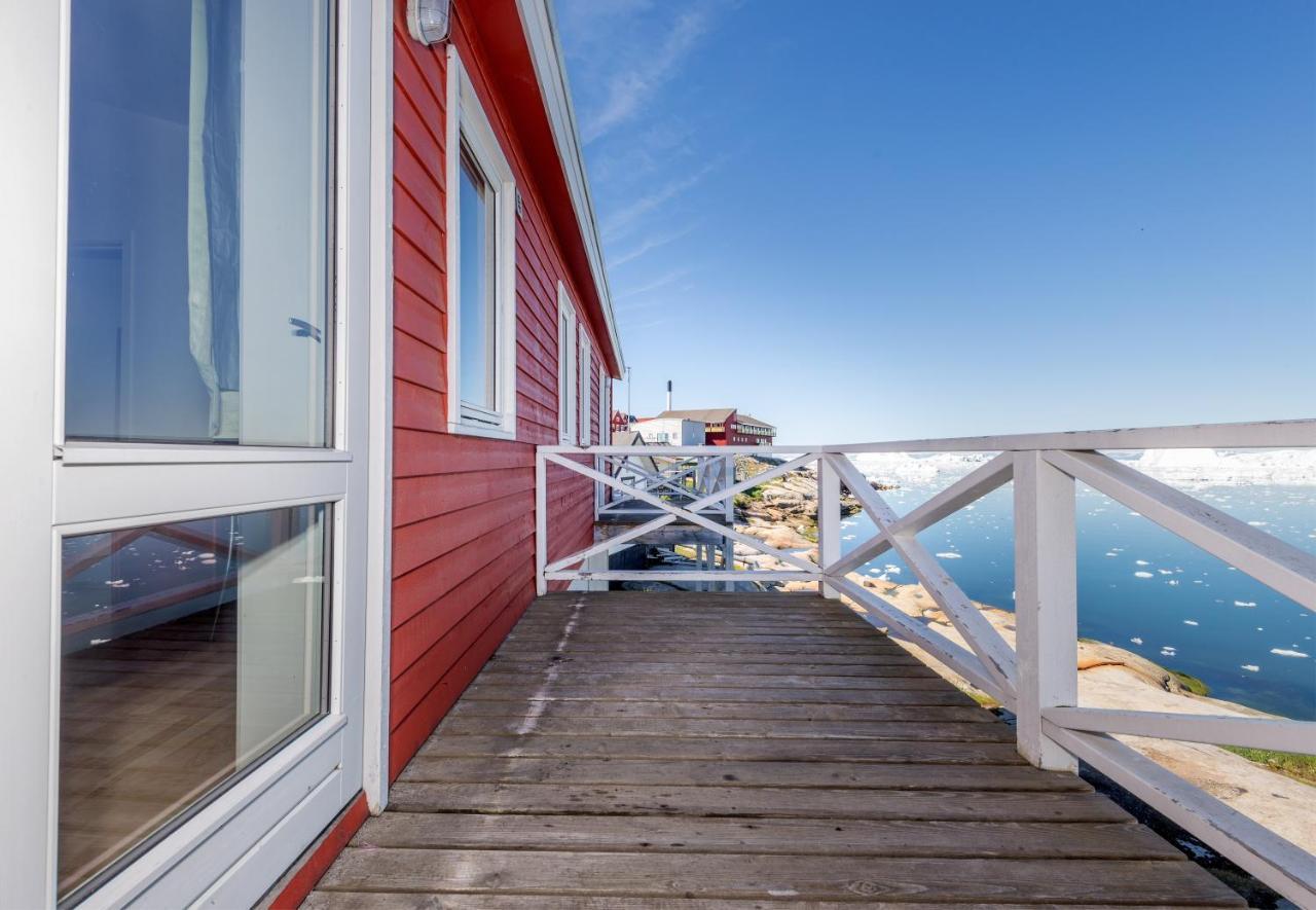 Hotel Hvide Falk Ilulissat Esterno foto