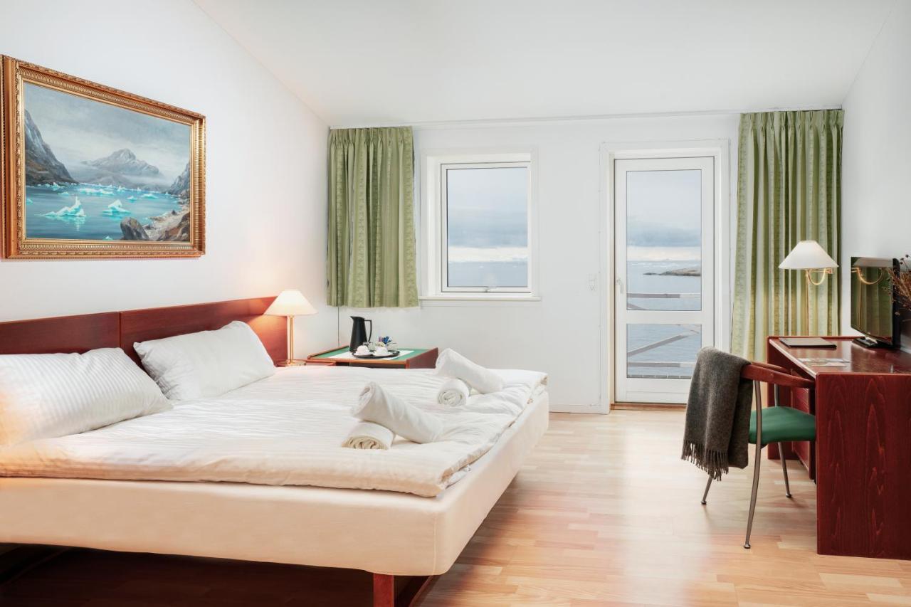 Hotel Hvide Falk Ilulissat Esterno foto