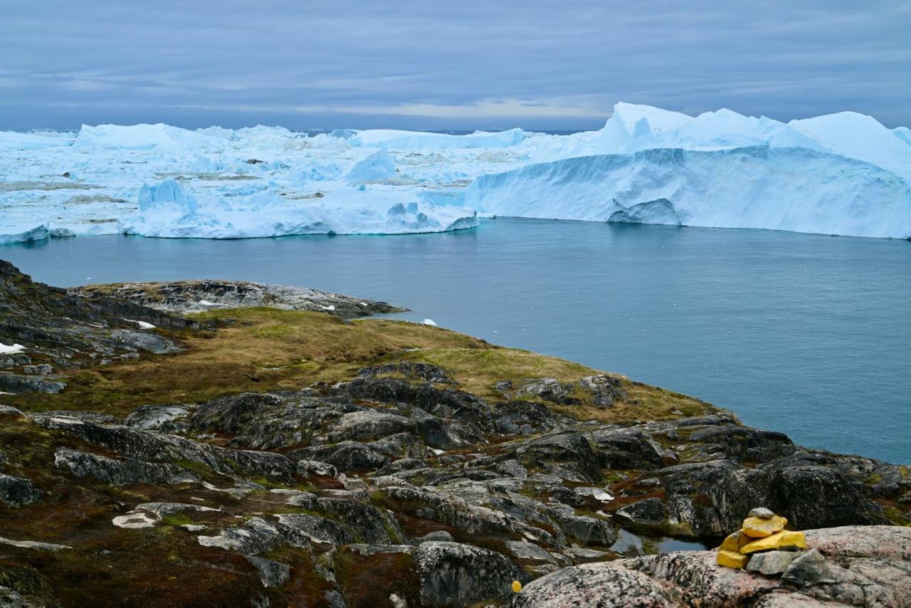 Hotel Hvide Falk Ilulissat Esterno foto