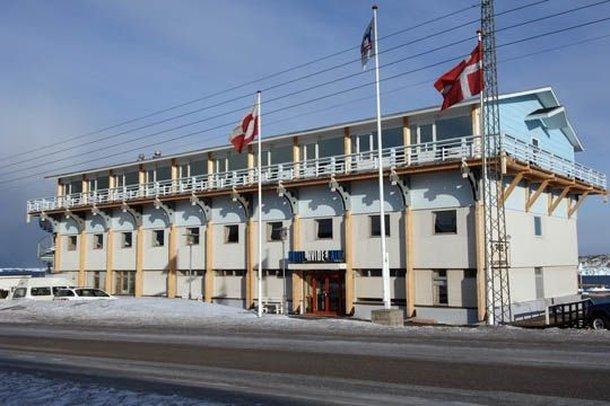 Hotel Hvide Falk Ilulissat Esterno foto
